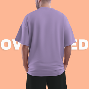 Over Size T-Shirt (LAVENDER)