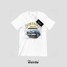 Load image into Gallery viewer, Printed T-Shirt (Vintage Drive)
