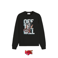 Load image into Gallery viewer, Black Sweatshirt (OFF THE WALL)
